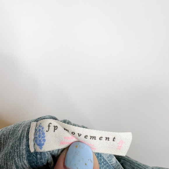 Free People Leggings FP Movement Swerve Heather Green - Picture 6 of 9